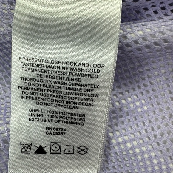 Columbia Girls Jacket Large Hooded Plaid Windbreaker Raincoat Rain - Picture 13 of 13